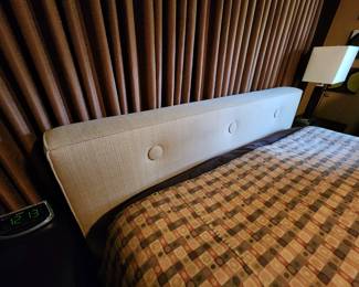 King headboard and Sterns and Foster mattress