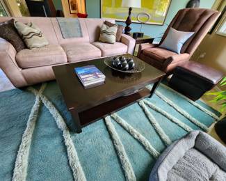 sofa, rug ect