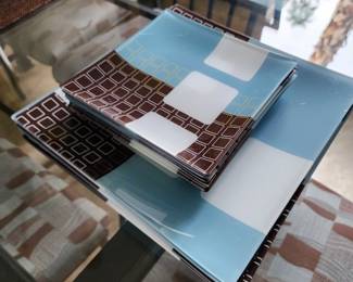 kool modern glass plates