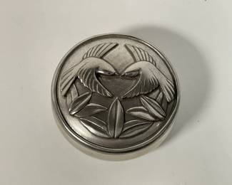 Seagull / Canada Pewter Trinket Box