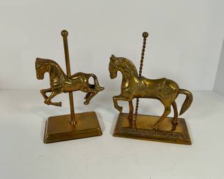 Brass Horse figures
