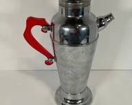 Mid Century Chrome Coffee Pot