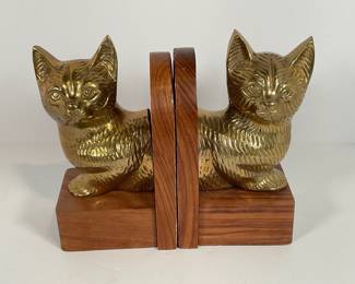 Cat book Ends