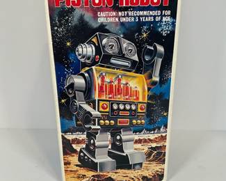 SJM Piston Toy Robot (NIB)