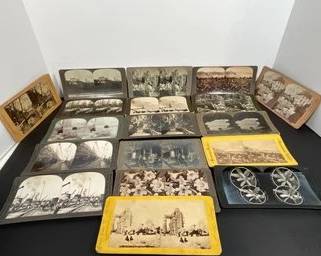 Collection of Photo related stereo cards