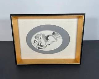 Japanese brushstroke Horse