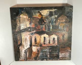 Russian Art - by Sakalov -Oil on canvas