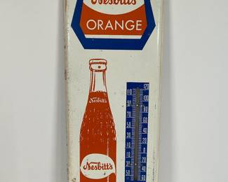 Vintage Nesbitt's Orange Thermometer