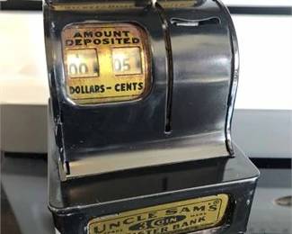 Vintage Uncle Sams Register Bank