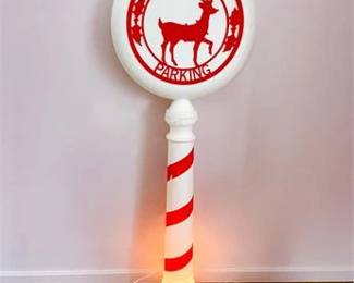 Union Products Reindeer Parking Blow Mold