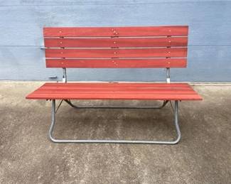 Folding Garden Bench