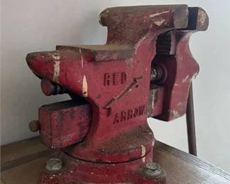 Columbian Red Arrow Bench Vise