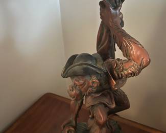 ONE OF A PAIR OF LAMPS