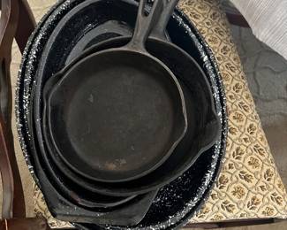 Cast iron skillets