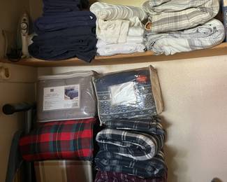 Flannel Sheets and Other linens