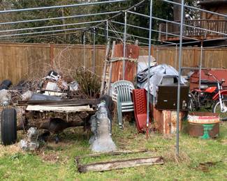 Scrap Metal and Various Car Parts