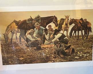 How the West Was Won by Chuck Ren, Limited Edition Print