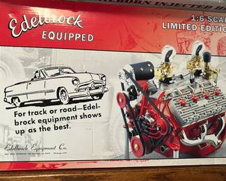1:6 Scale Edelbrock Engine Model