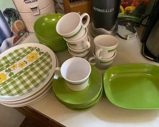 Texas Ware Floral Plates and More