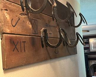 Horseshoe Coat Rack