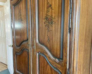 Solid wooden armoire