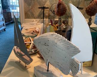 Lake house, fish style home decor