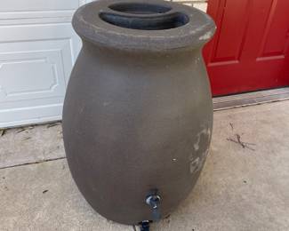Two rain barrels