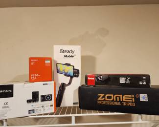 Assortment of Camera Products