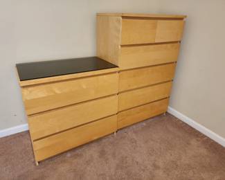 Wooden Dresser Set