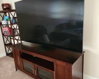72" TV and Entertainment Stand