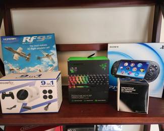 1. Gamefitz Playstation 5 - 9 in 1 Accessories Pack 2. Razor Phantom Keycap Upgrade Set
3. Playstation Vita