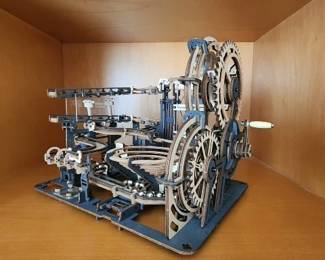 Marble Run Night City 3D Wooden Puzzle Toy