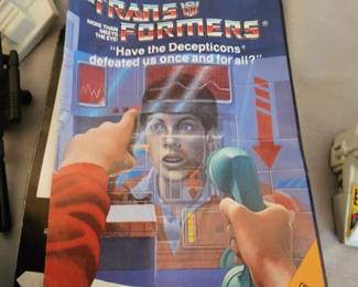 Transformers Original G1 1986 Predon Divebomb Instruction Manuel