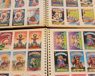Vintage Garbage Pail Kids Series Trading Cards
