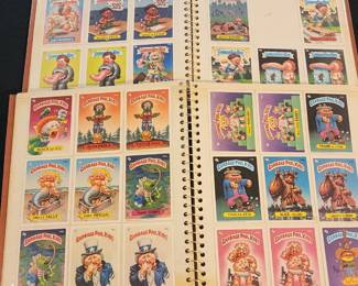 Vintage Garbage Pail Kids Series Trading Cards