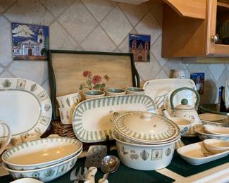A beautiful array of Pfaltzgraff Stoneware