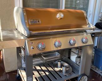 Fabulous Weber 4 Burner BBQ!