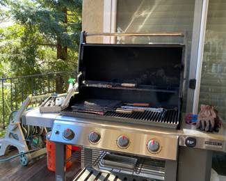 The Weber is a BIG ONE!