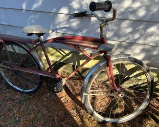 Sleek vintage Sears bicycle