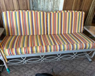 Perfect vintage porch glider