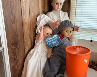 Antique Dolls, including the first ever Johnny the John Deere Doll