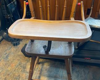 VINTAGE HIGH CHAIR