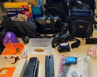 CAMERAS AND OFFICE SUPPLIES