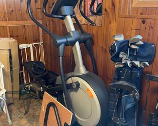 ELLIPTICAL AND GOLF CLUBS