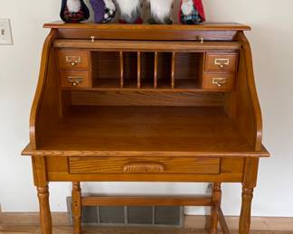 SMALL ROLL TOP DESK