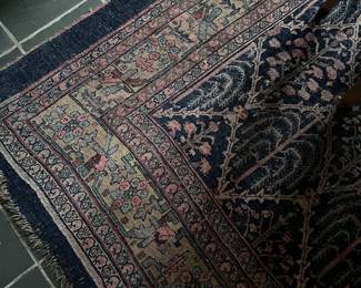 Large hand knotted Persian rug 