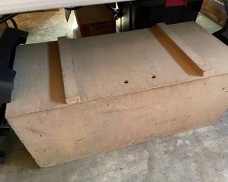 wooden box