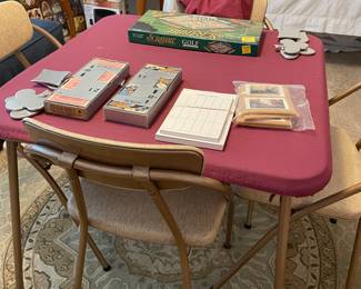 card table & games