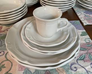 nice set of Mikassa china