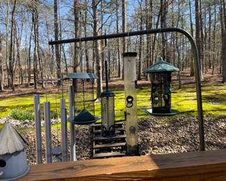 bird feeders, etc